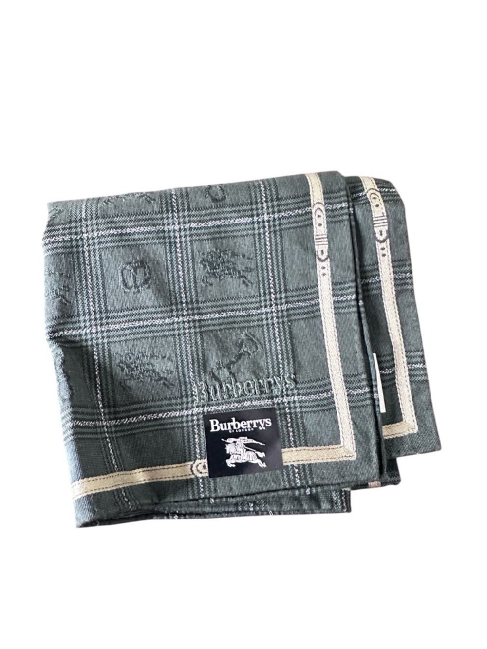 Vintage Burberrys of London handkerchief